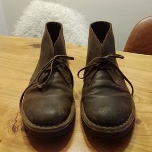 Clarks Men's Leather Chukka Boots 8